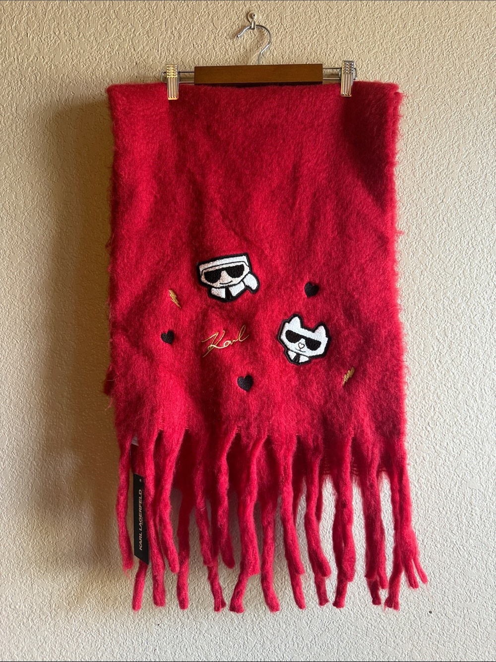 Karl Lagerfeld Blanket Scarf